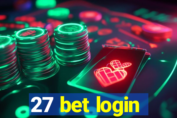 27 bet login